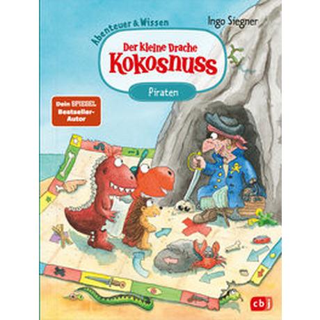 Der kleine Drache Kokosnuss - Abenteuer & Wissen - Die Piraten Siegner, Ingo; Siegner, Ingo (Illustrationen) Gebundene Ausgabe 