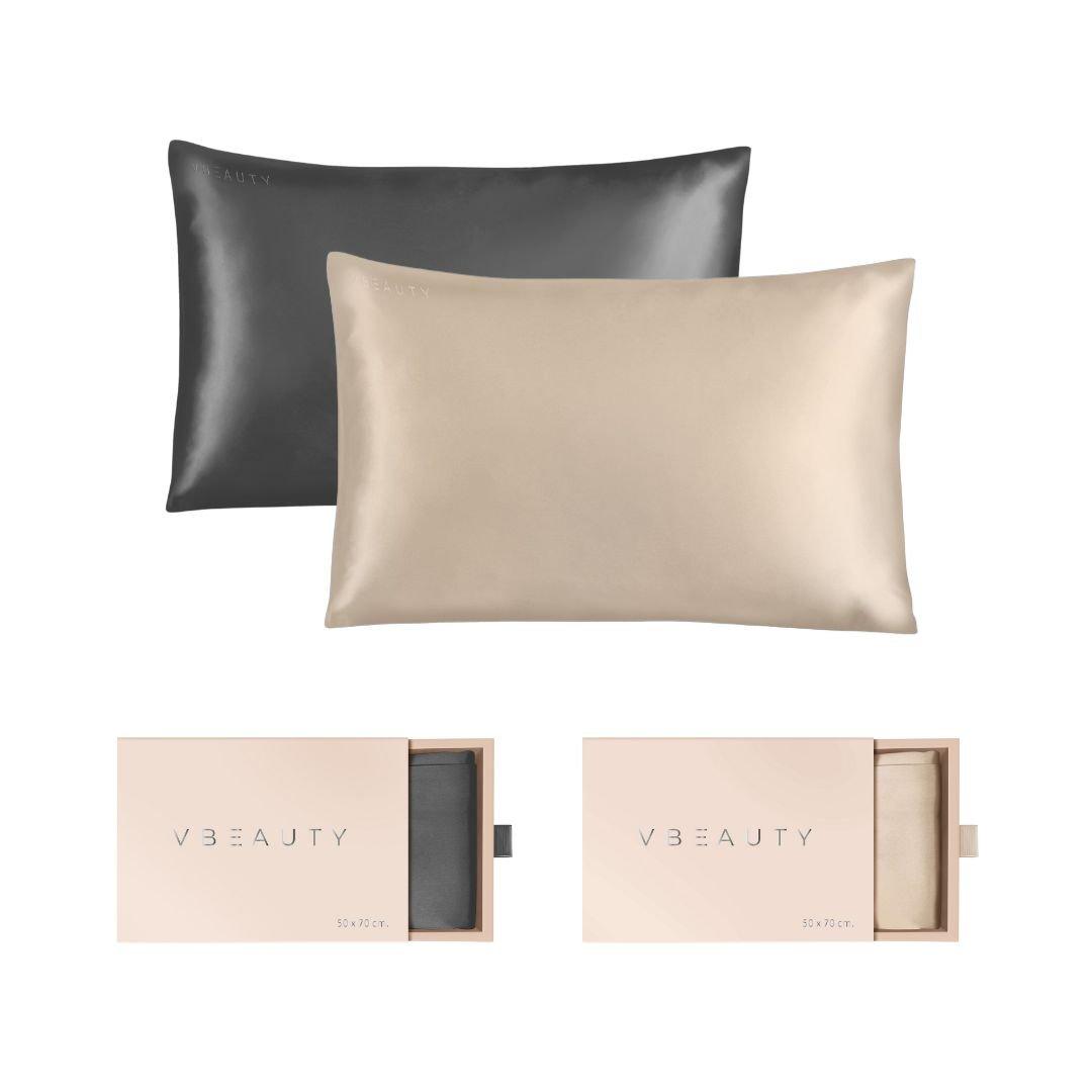 Image of Beauty Seidenkissen Paar-Set Beauty Seidenkissen Paar-Set