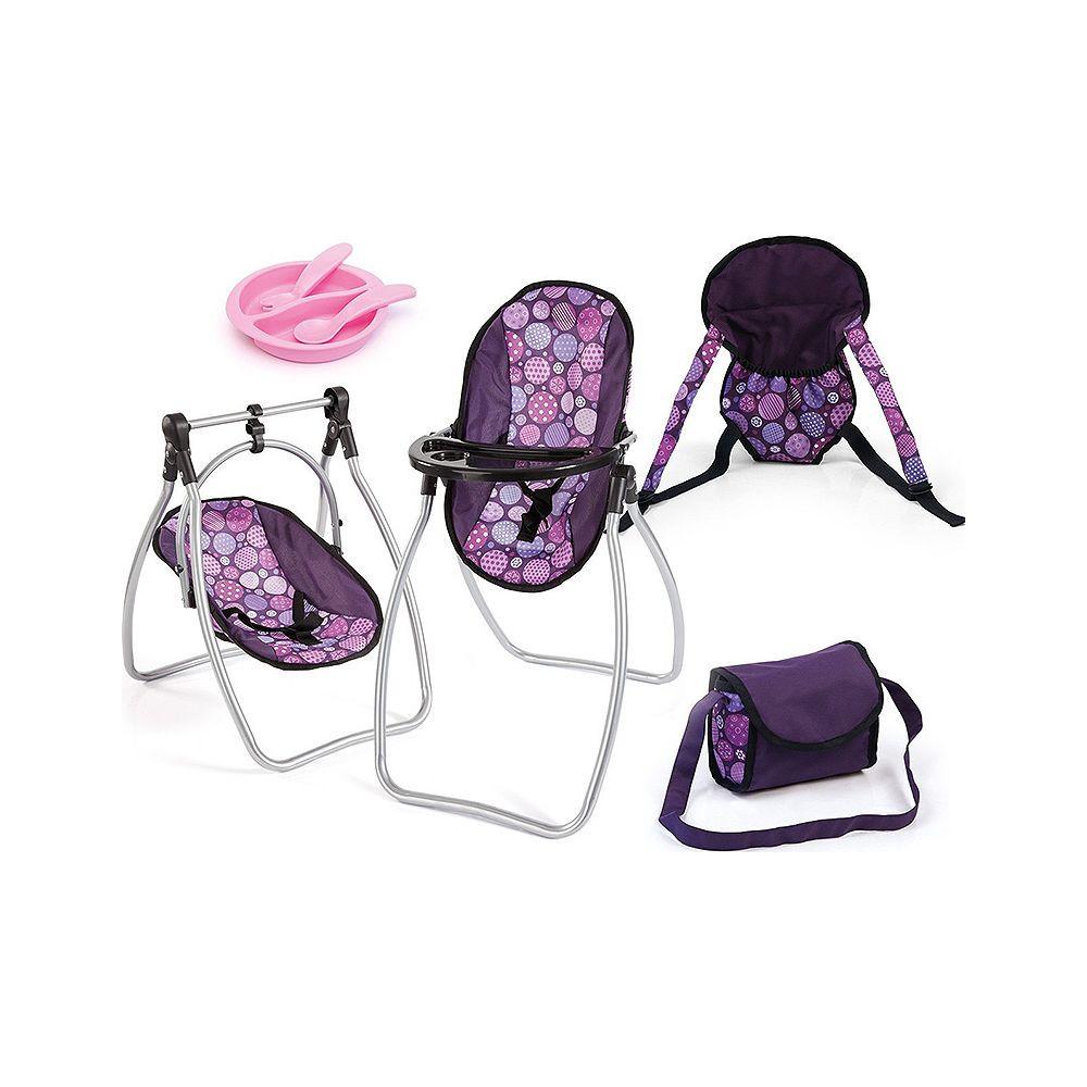Image of Puppen-Zubehör-Set Lila Lila