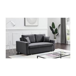 Vente-unique Schlafsofa 3Sitzer INIZOR Stoff  