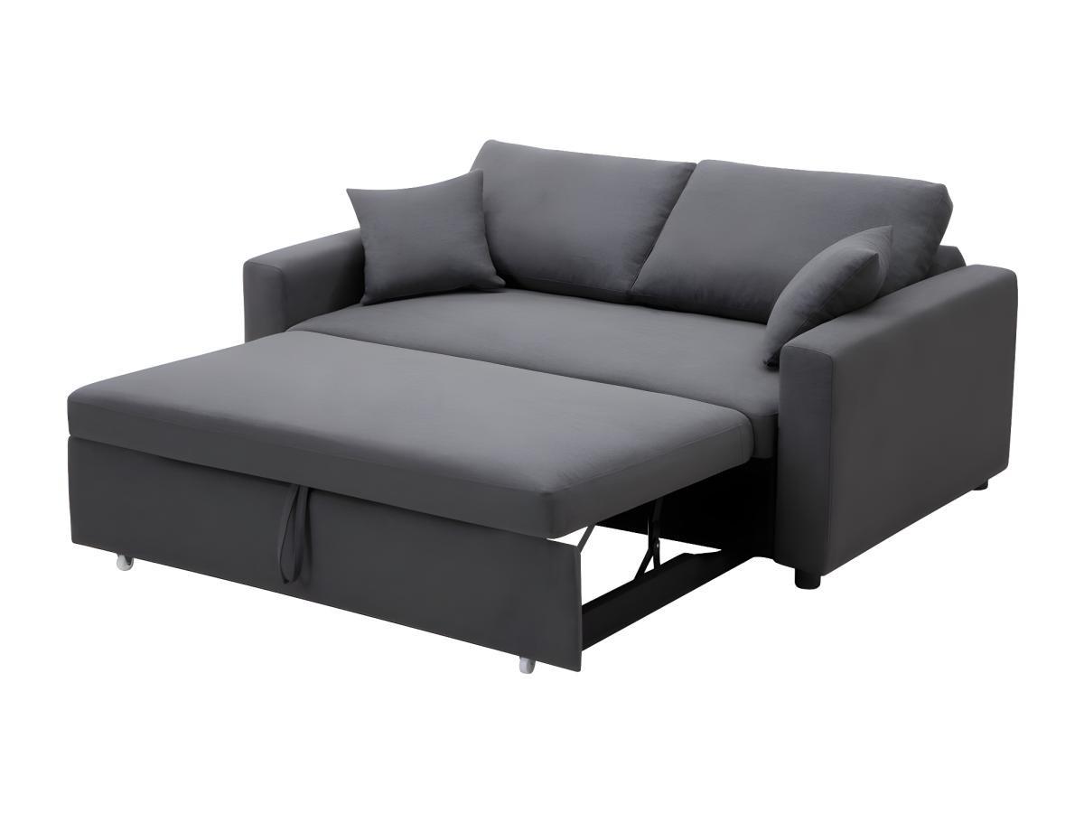 Vente-unique Schlafsofa 3Sitzer INIZOR Stoff  