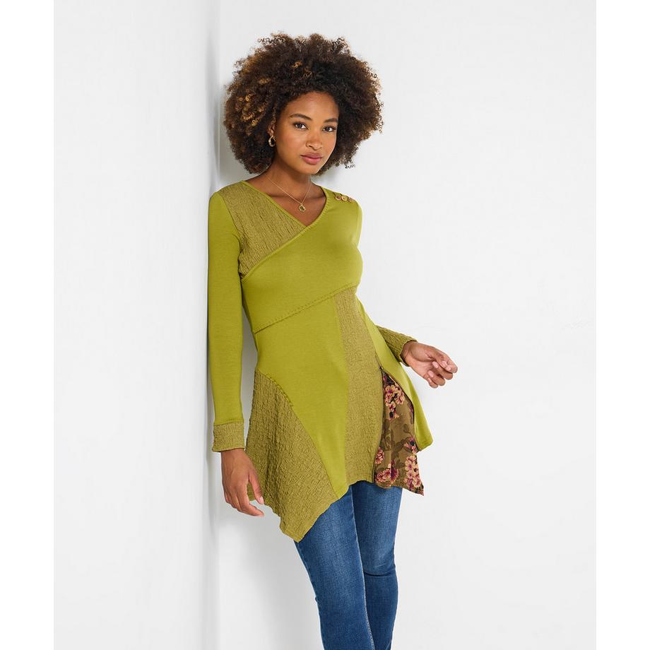 Joe Browns Jersey Tunika Asymmetrischer Saum  