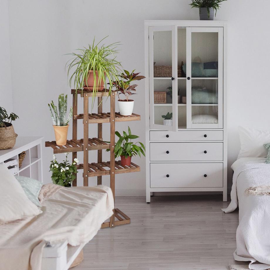 B2X Pflanzenregal Holz 5 Regale  