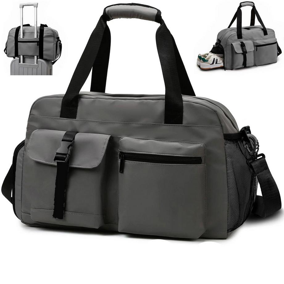 Sporttasche Zwei Belüftungslöcher, Reisetasche mit Schuhfach und Nassfach