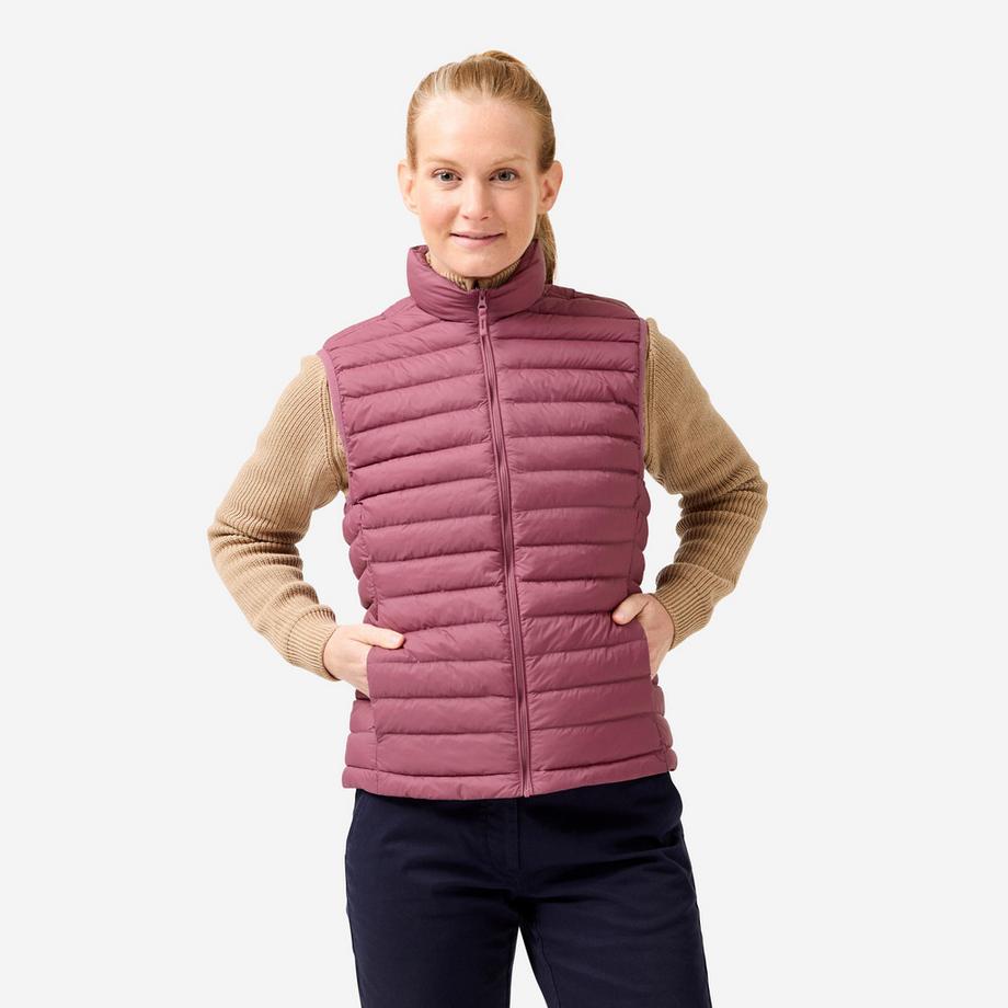 Giacca imbottita donna smanicata poliestere