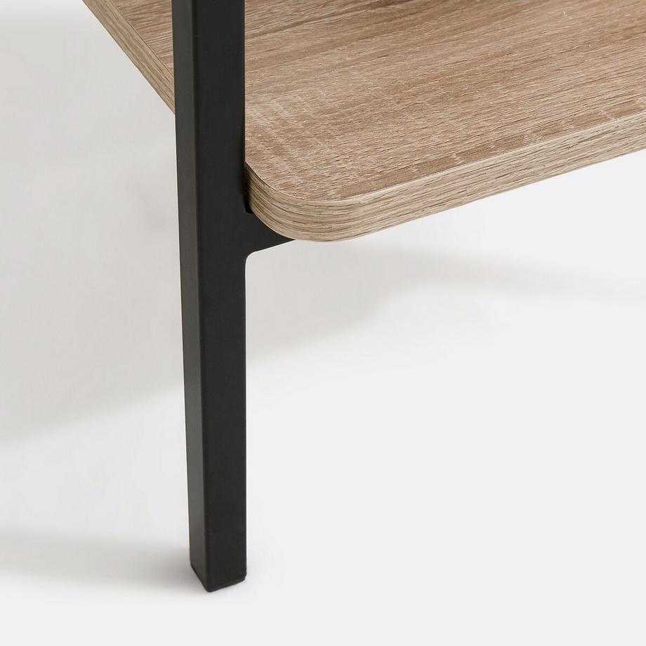 SO'HOME Portant mural avec miroir Horta  