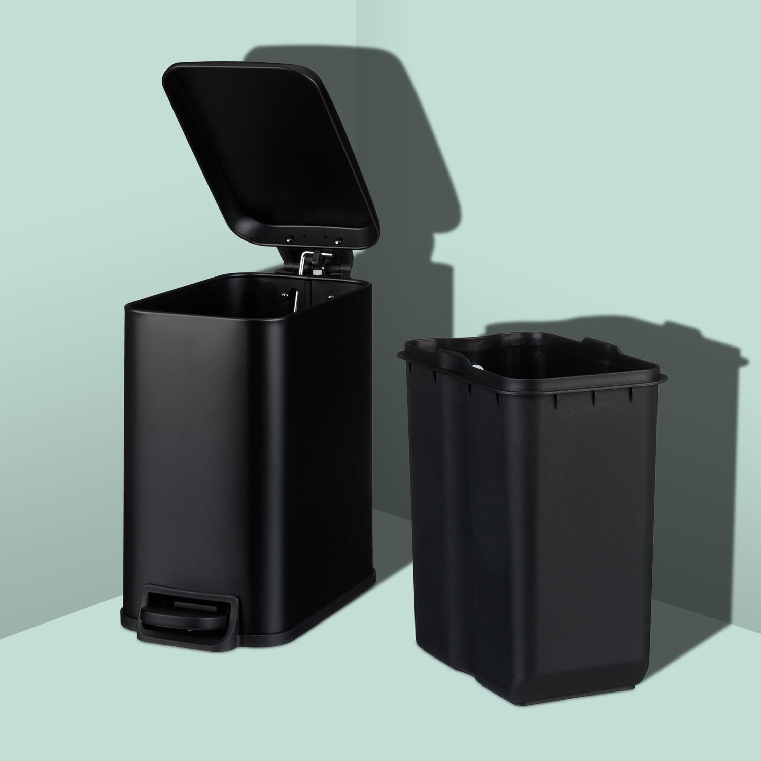 Northix Pattumiera da bagno 5 l Softclose  