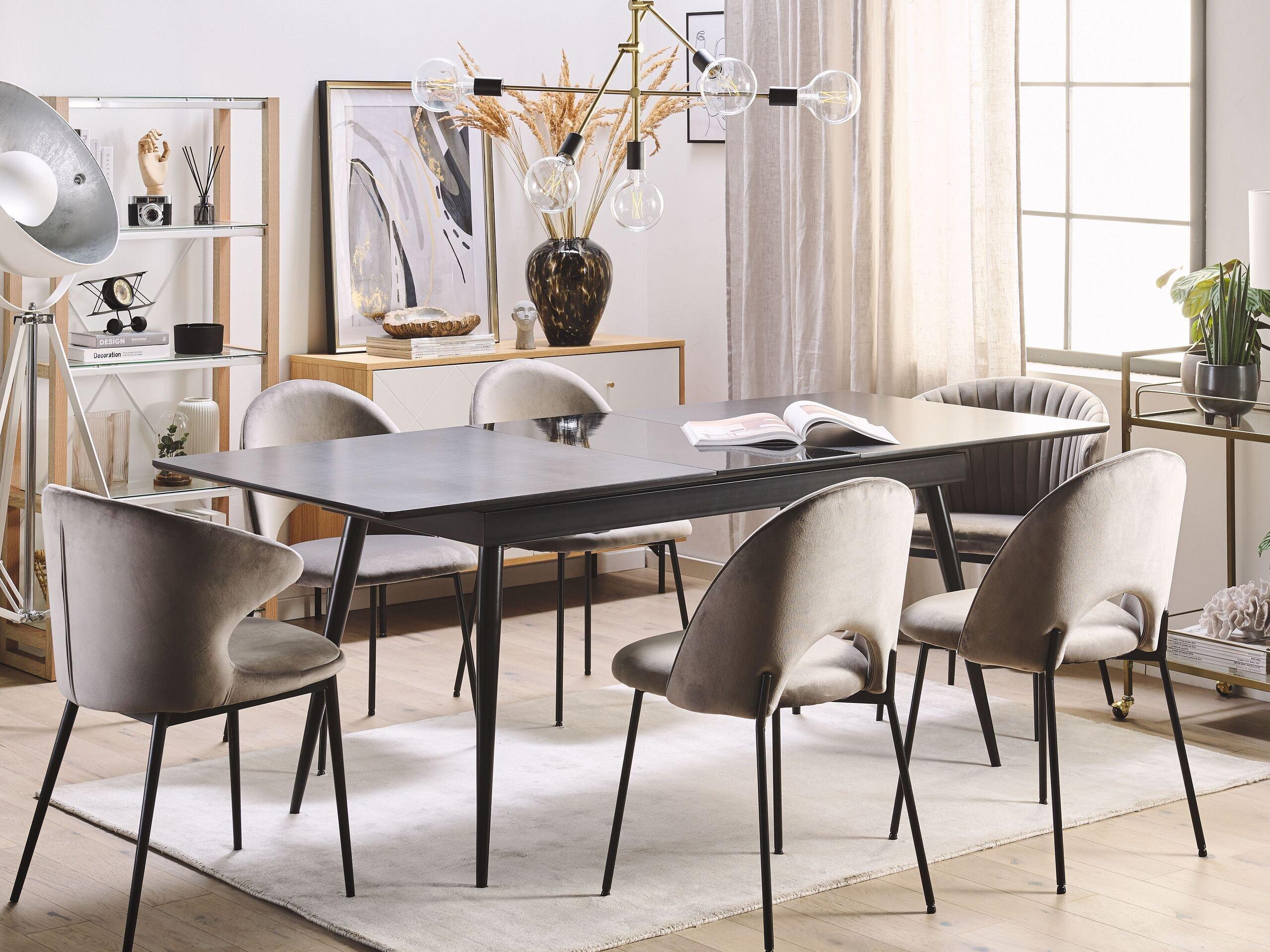 Beliani Table de repas en MDF Moderne MALDON  