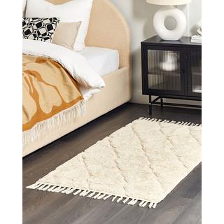 Beliani Tapis en Coton Boho SILCHAR  