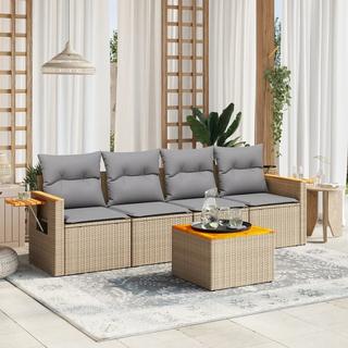 VidaXL Garten sofagarnitur poly-rattan  