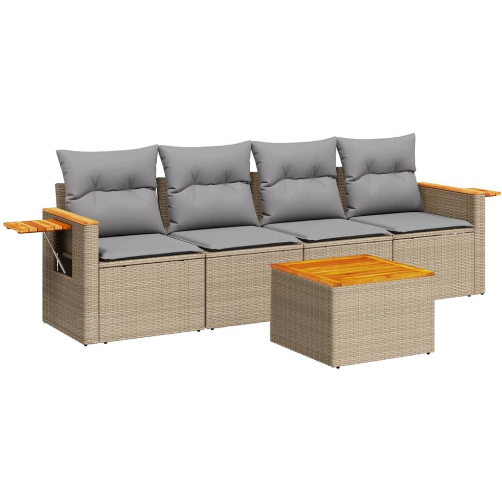 VidaXL Garten sofagarnitur poly-rattan  