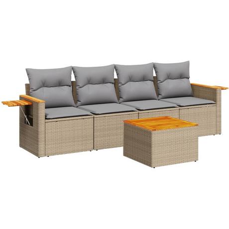 VidaXL Garten sofagarnitur poly-rattan  