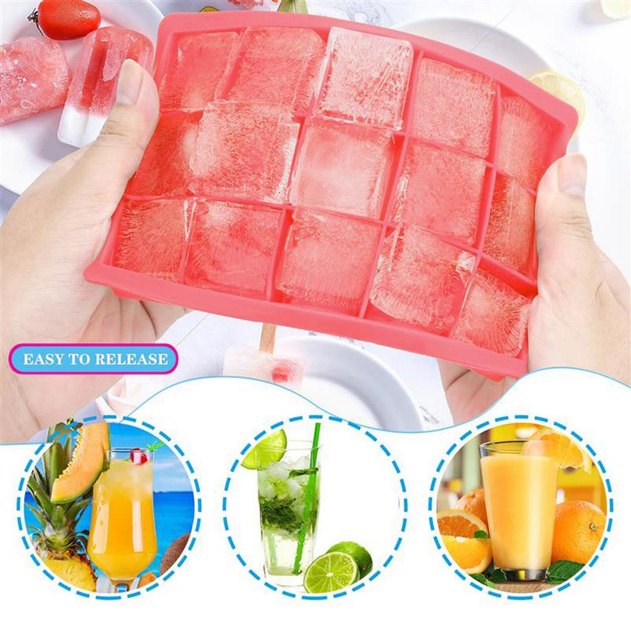 Intirilife 2x Eiswürfelformen  