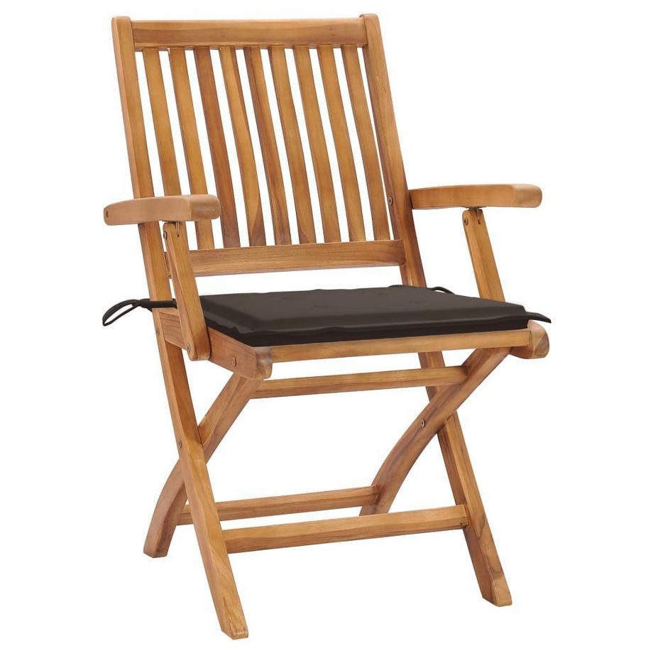 VidaXL Gartenstuhl teak  
