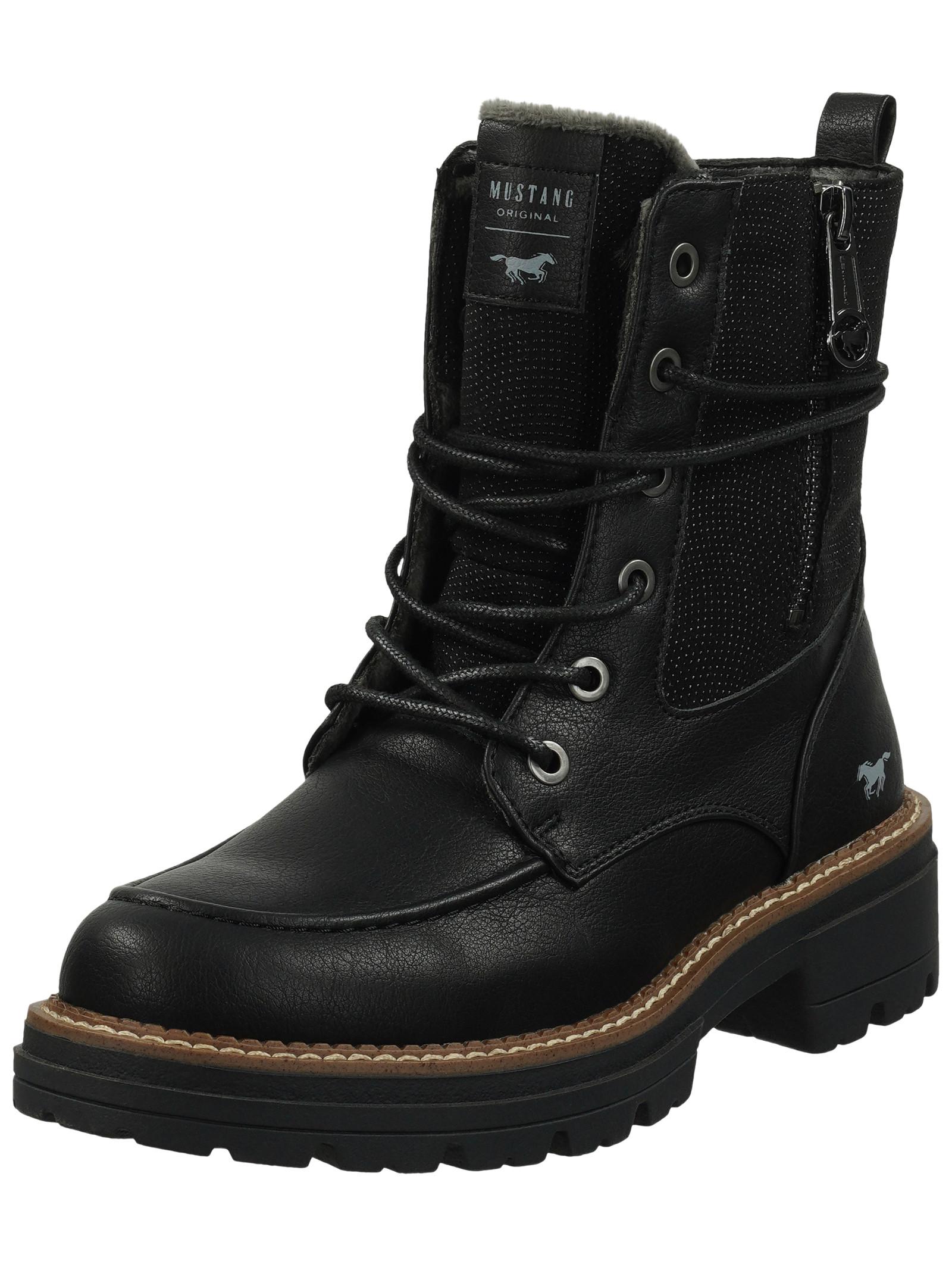 Image of Stiefelette 1437-506 Damen Schwarz 41