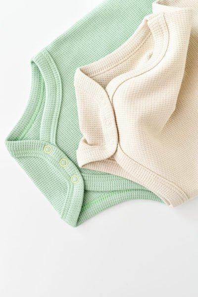 BabyCosy Organic  Body, ärmellos, 2 Pack 