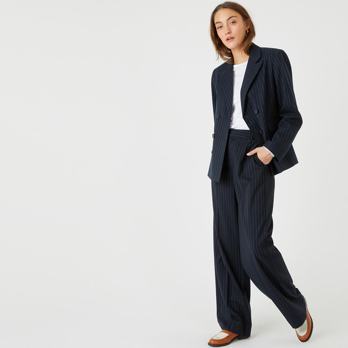 La Redoute Collections  Taillierter Blazer mit Nadelstreifen 