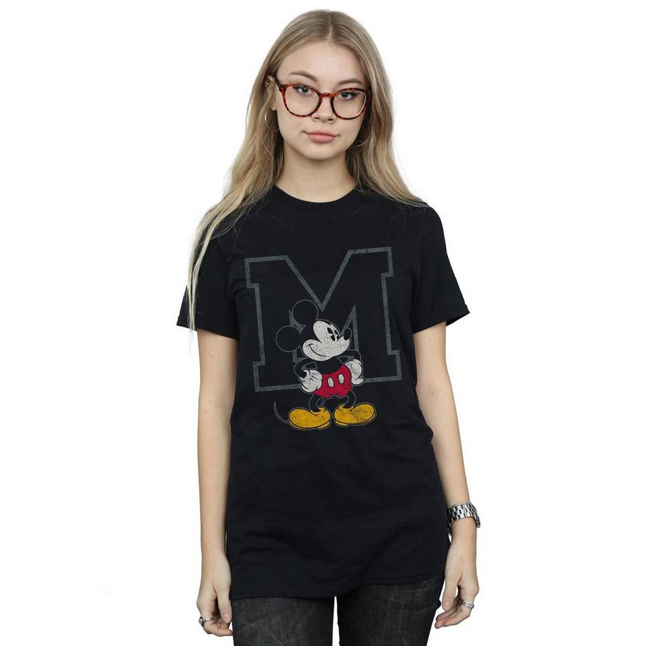 Disney Mickey Mouse M Imprimé T-Shirt Manches Courtes  