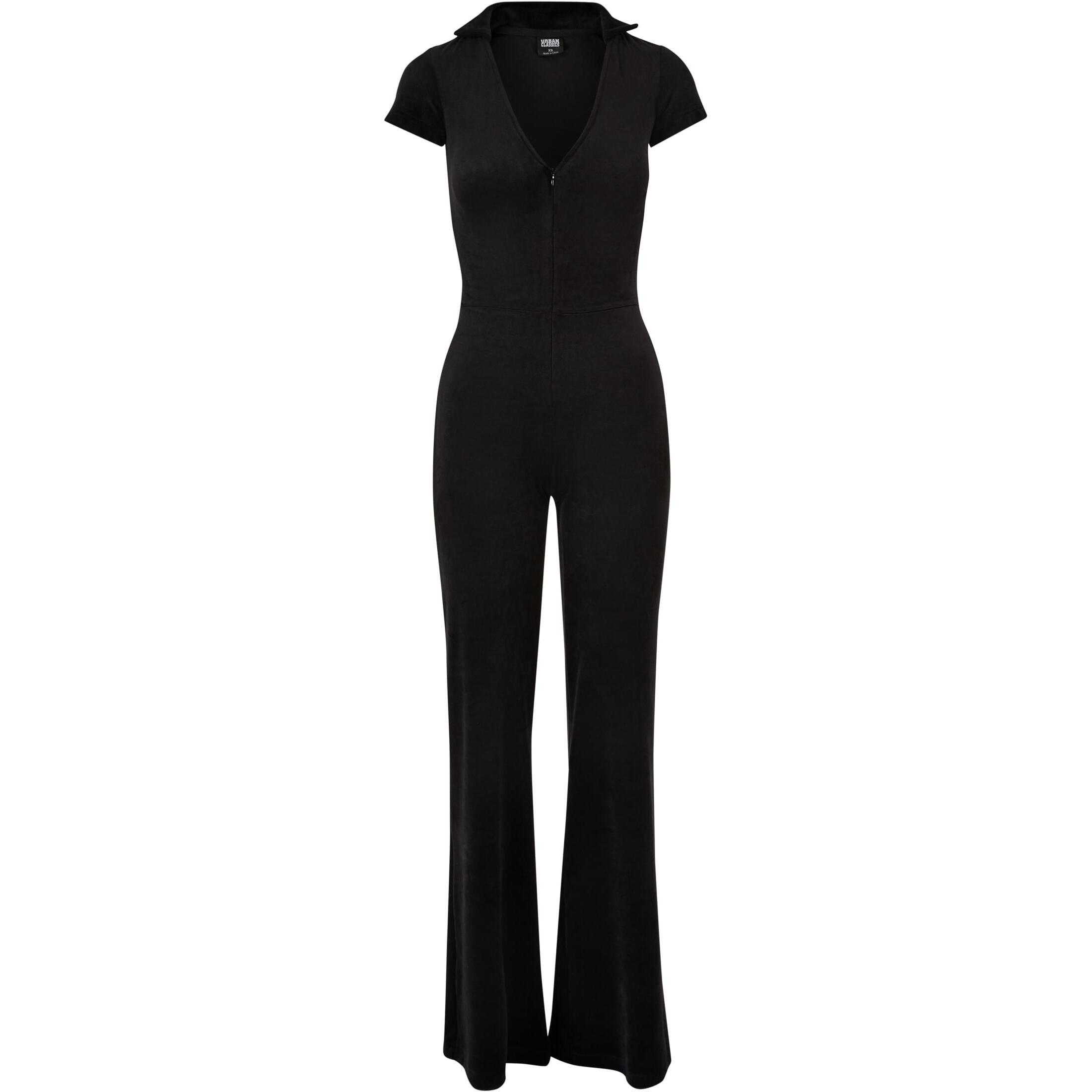 Image of Jumpsuit Aus Samt, Damen Unisex XS