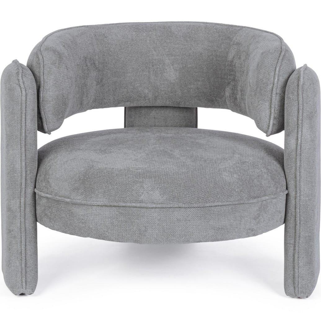 mutoni Fauteuil gris Aisha  