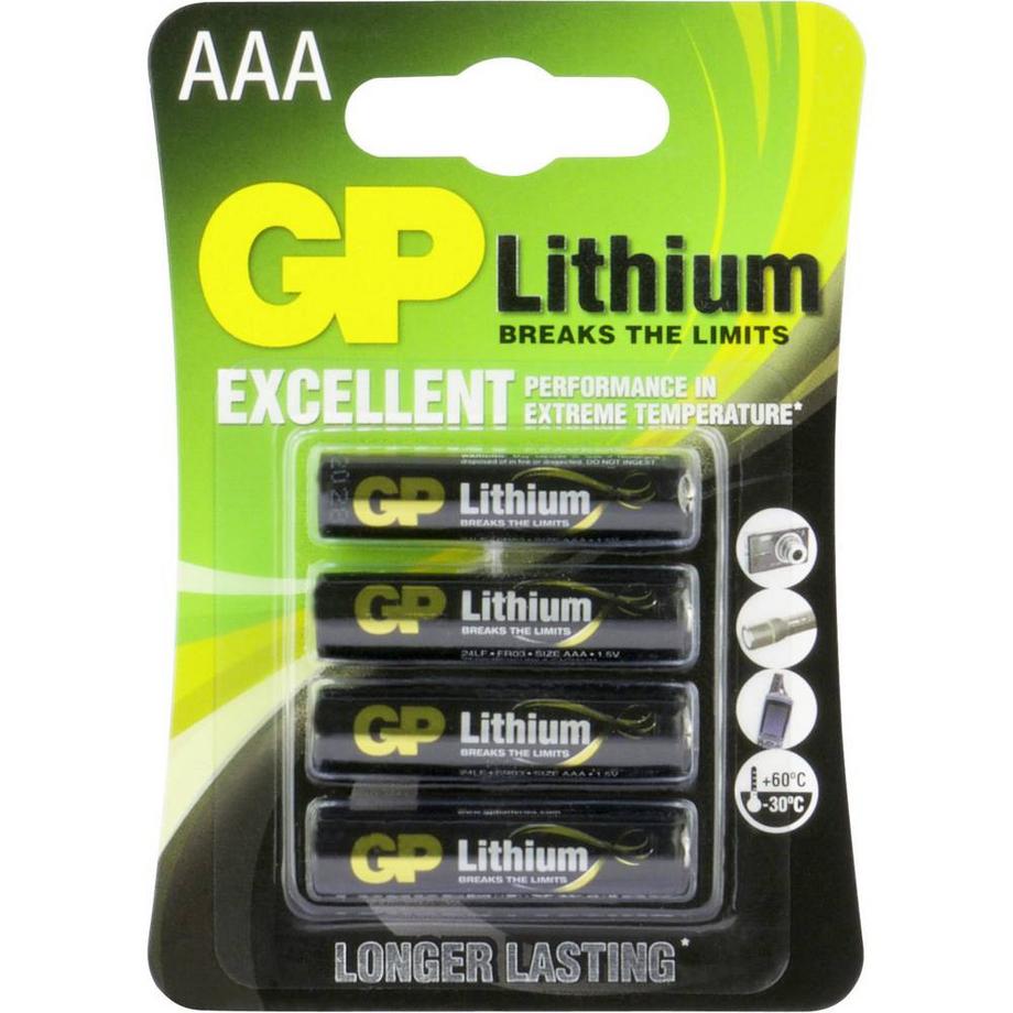 GP Batteries  GP Lithium-Batterien Excellent 