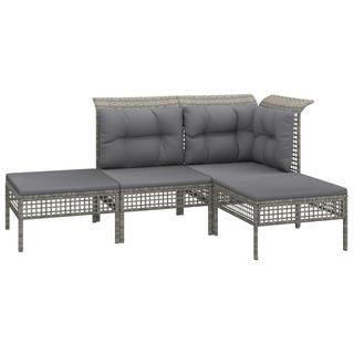 VidaXL Garten lounge set poly-rattan  