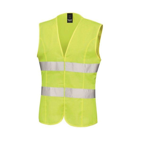 Image of Core Hi Vis Weste, Ärmellos Unisex Gelb M