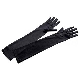 Diademita  Satin Handschuhe lang feierliche Anlässe 
