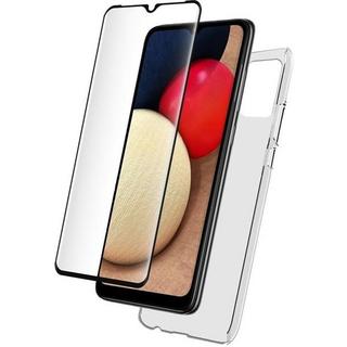 BigBen Connected  Pack Transparente Soft Case + 2.5D Displayschutzfolie aus gehärtetem Glas für  Galaxy A03s Transparent  Connected 