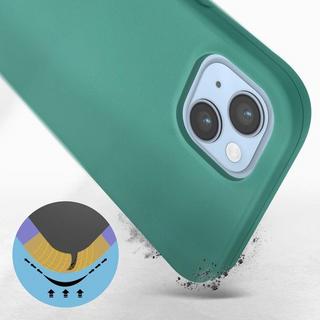 Avizar  Coque iPhone 14 Soft Touch Turquoise 