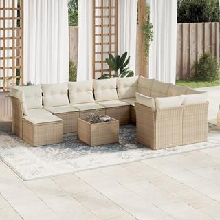 VidaXL Garten sofagarnitur poly-rattan  