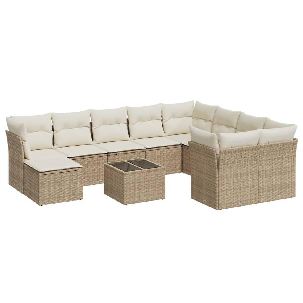 VidaXL Garten sofagarnitur poly-rattan  