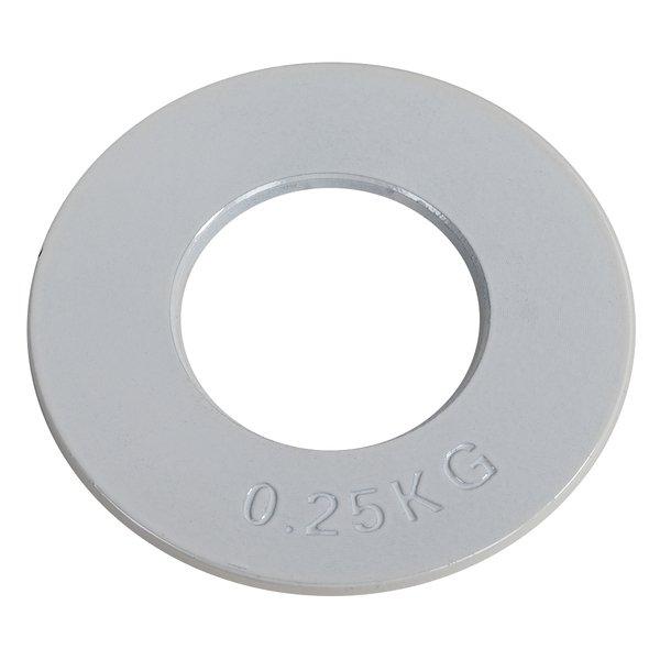 Image of Fraktionale Zusatzscheibe 0.25kg Aus Metall Ø 51mm Unisex Weiss ONE SIZE