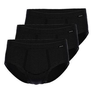 Ammann 3er Pack Feinripp Slips mit Eingriff  
