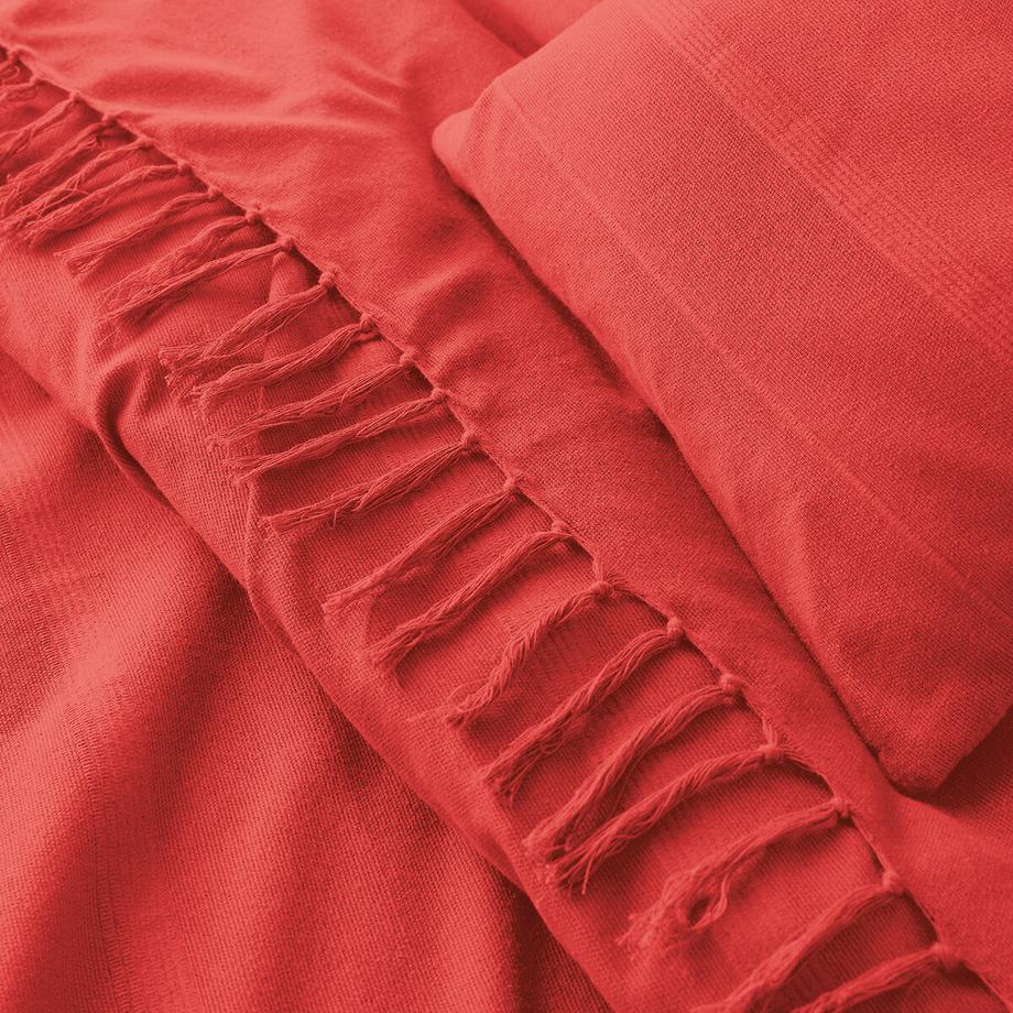 La Redoute Intérieurs Nedo Dessus de lit frangé  