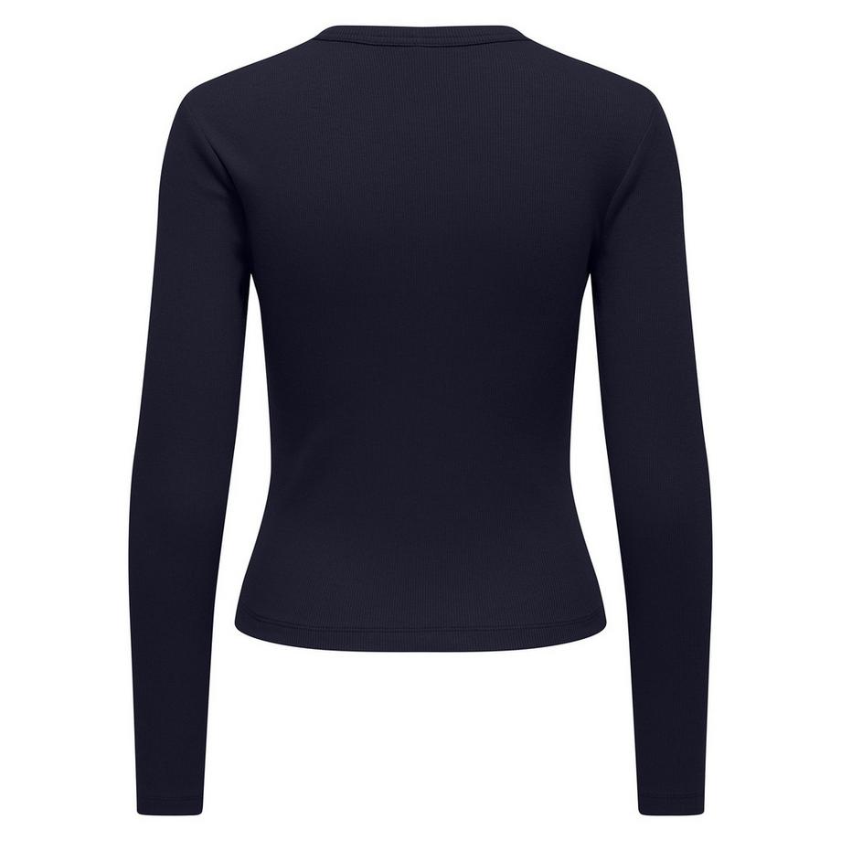 ONLY Longsleeve O-Neck Sweatshirt Figurbetont  