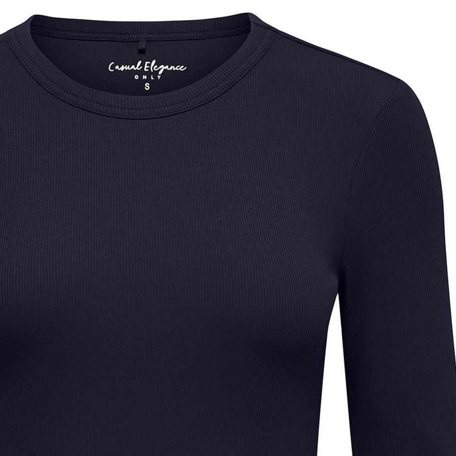 ONLY Longsleeve O-Neck Sweatshirt Figurbetont  
