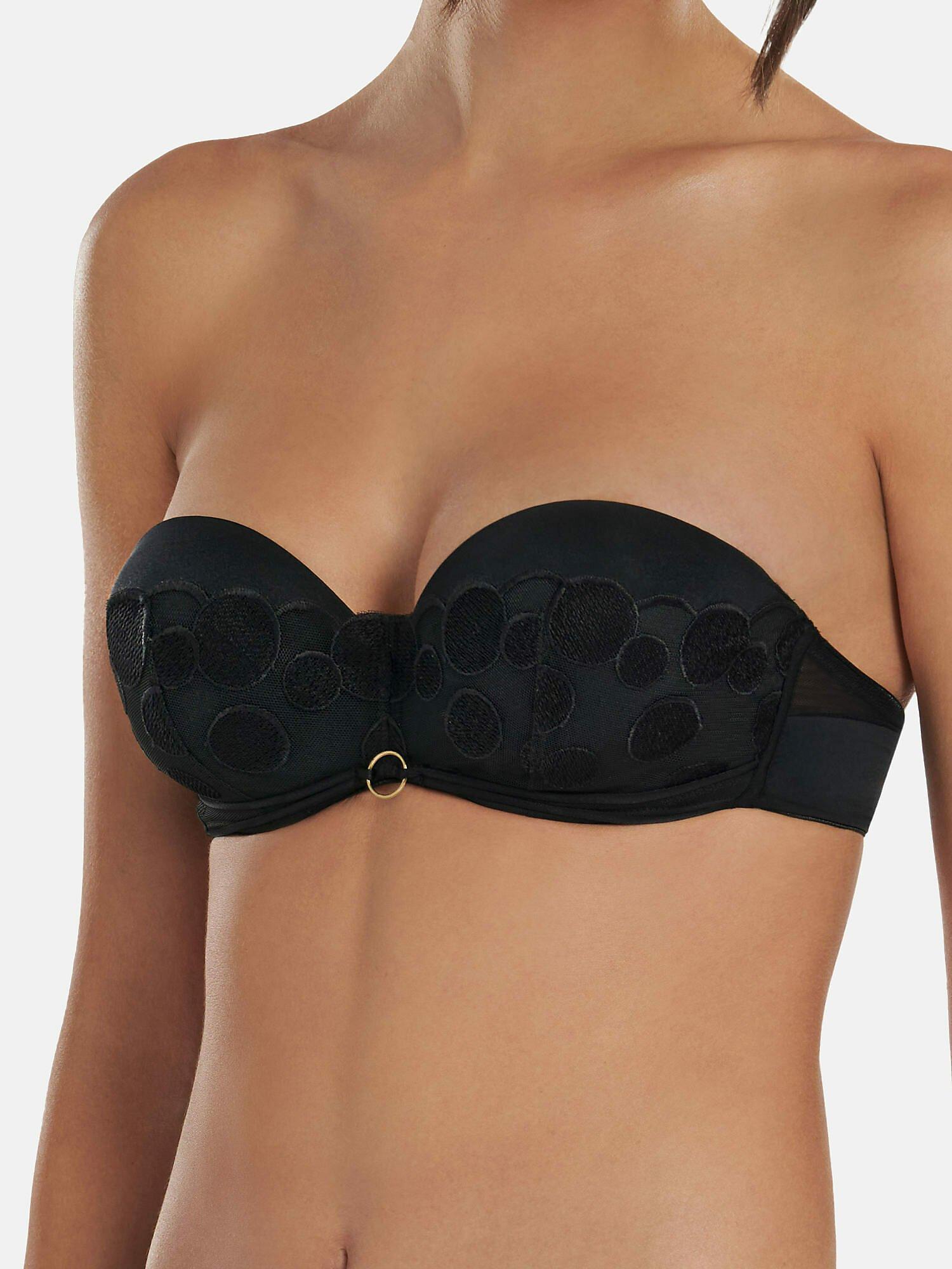 Image of Vorgeformter Bandeau-bh Mit Mehreren Positionen Venus Damen Schwarz D/85
