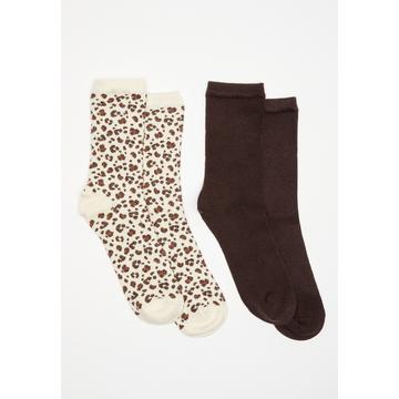 Lot de 2 paire de chaussettes avec cachemire