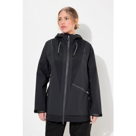 Ulla Popken  Funktionsjacke, wasserdicht, 2-Wege-Zipper, Reflektor 