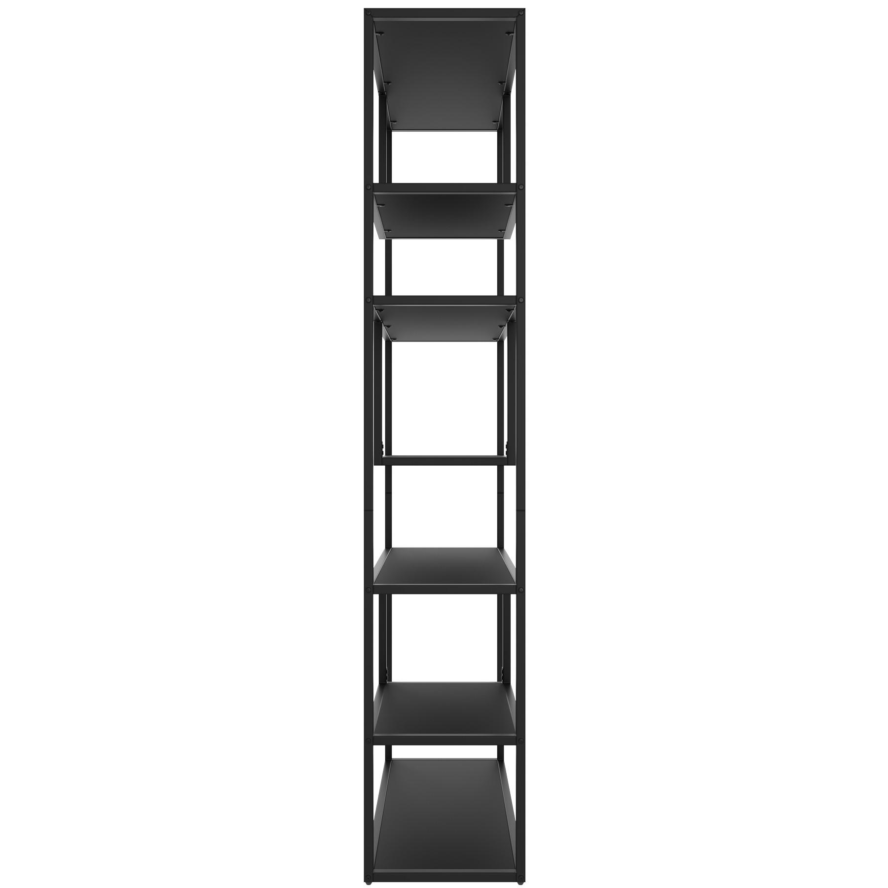 Tectake Étagère VENDA avec 6 compartiments, look industriel 85x35x188cm  