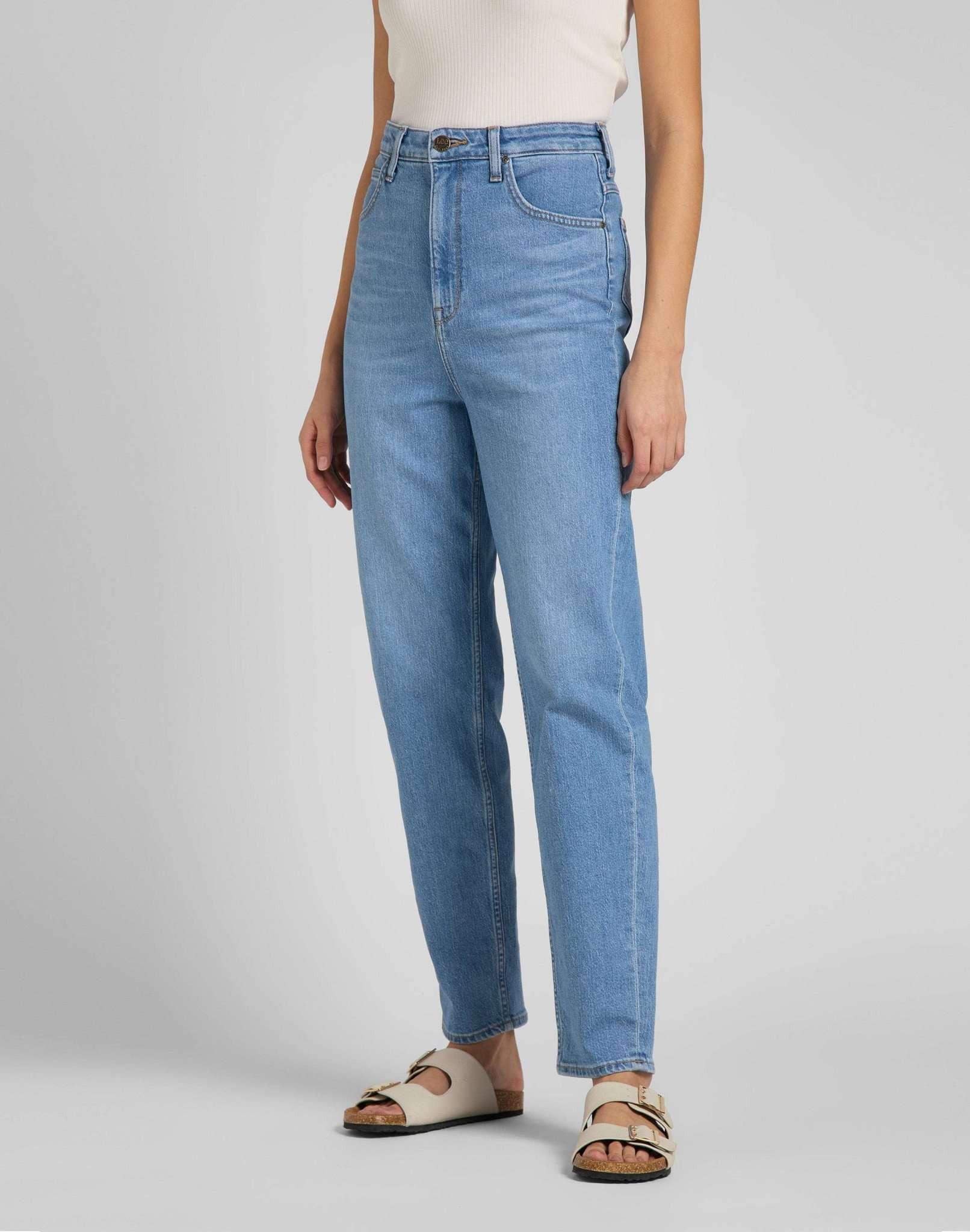 Image of Jeans Stella Tapered Damen Blau L33/W25