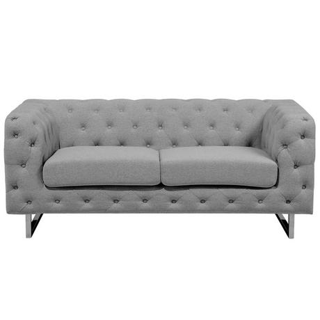 Beliani 2 Sitzer Sofa aus Polyester Modern VISSLAND  