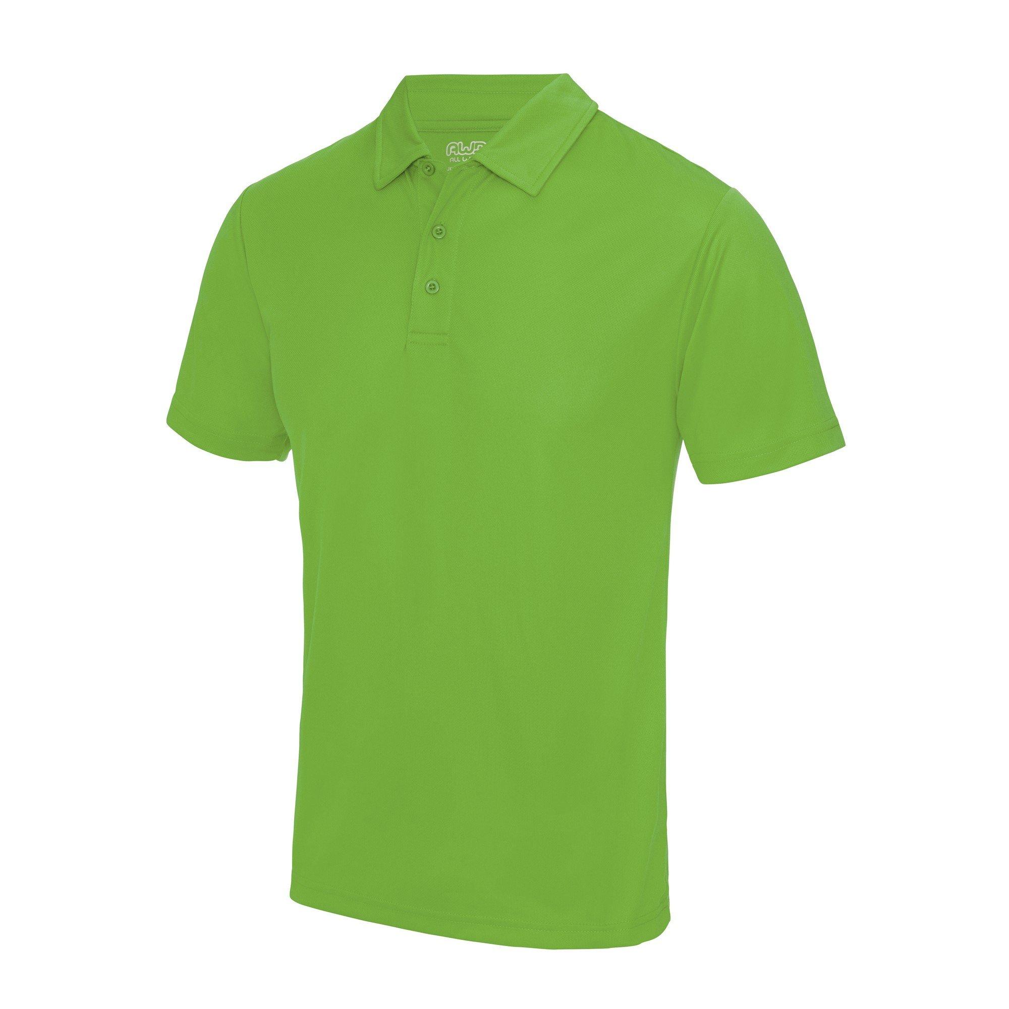 Image of Just Cool Poloshirt Sports Herren Limettengrün XL