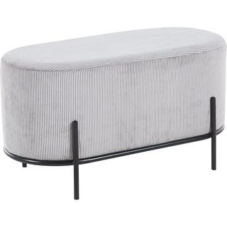 mutoni Tabouret Grovix gris clair 80  