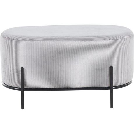 mutoni Tabouret Grovix gris clair 80  