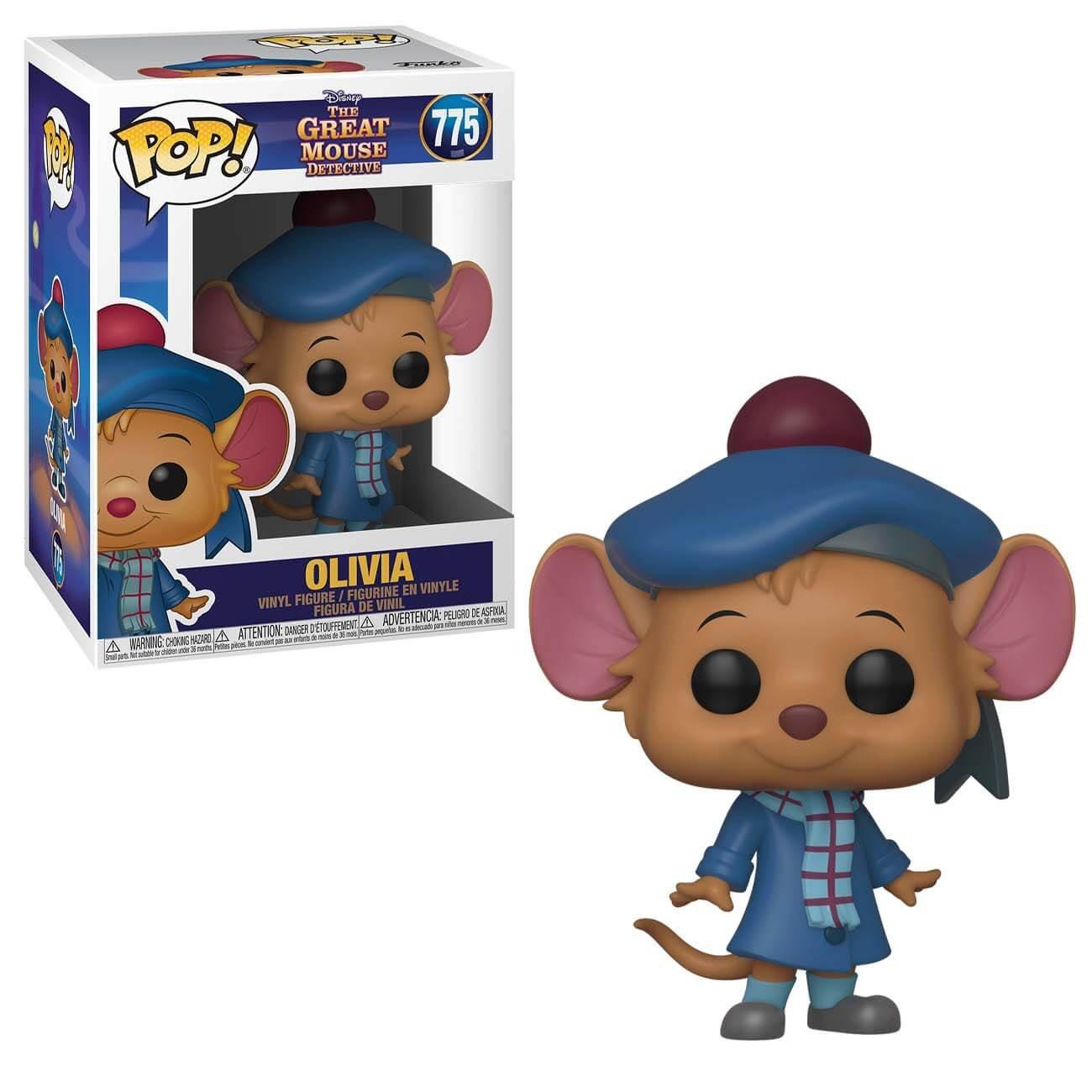 Funko  POP - Disney - Basil, der große Mäusedetektiv - 775 - Olivia 