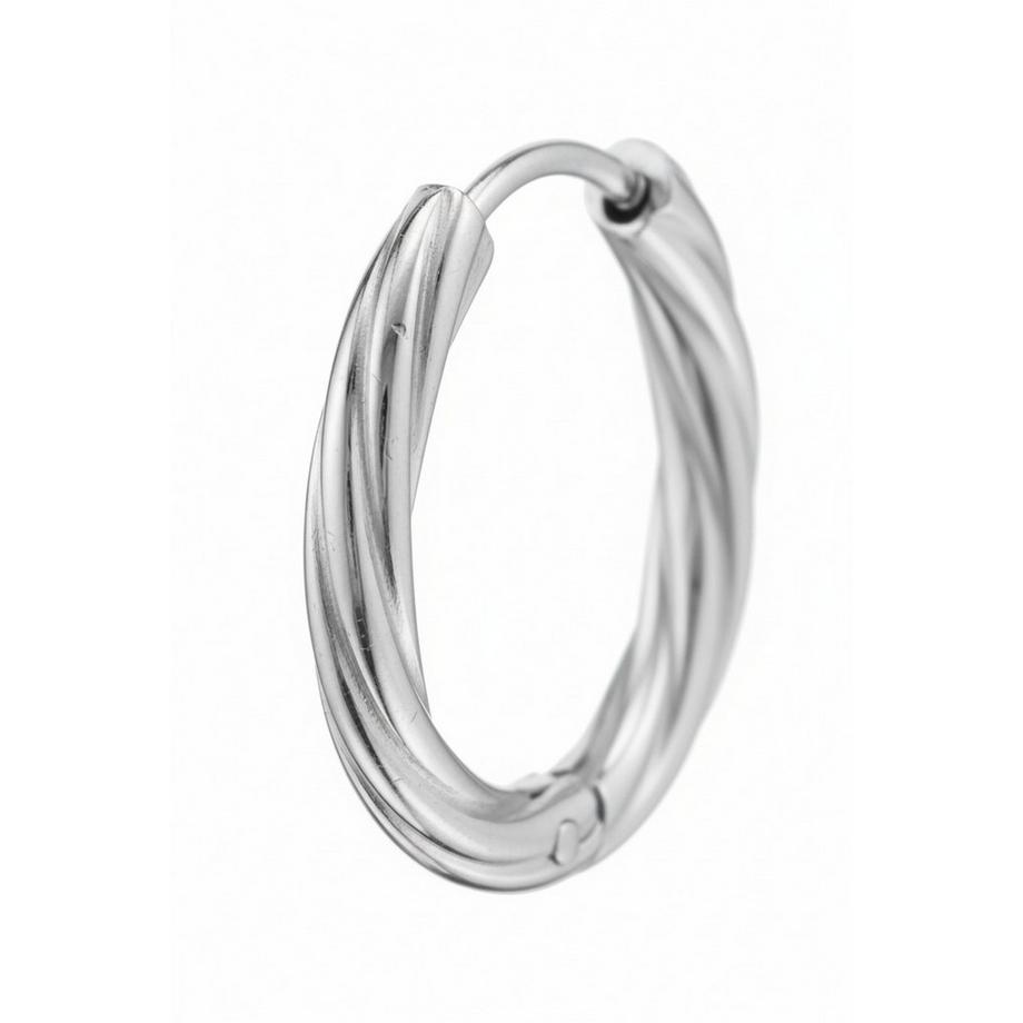 Maxte  Gedrehte Huggie Creolen 