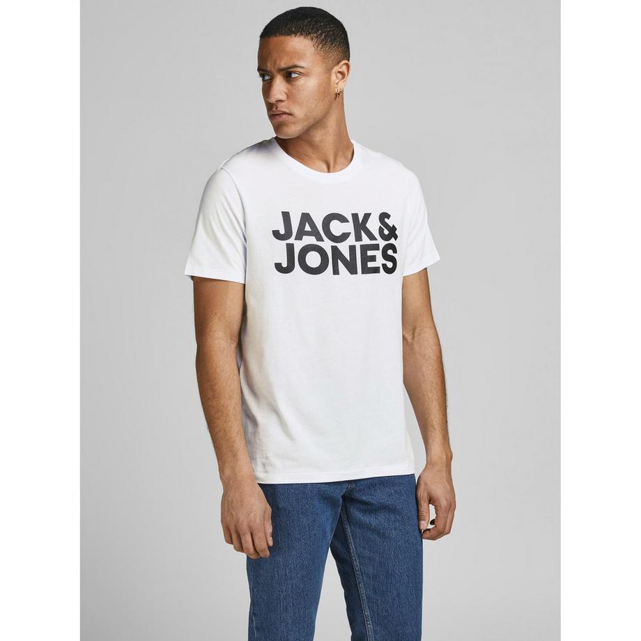 JACK & JONES JJECORP Logo O-Neck T-Shirt Maniche Corte  