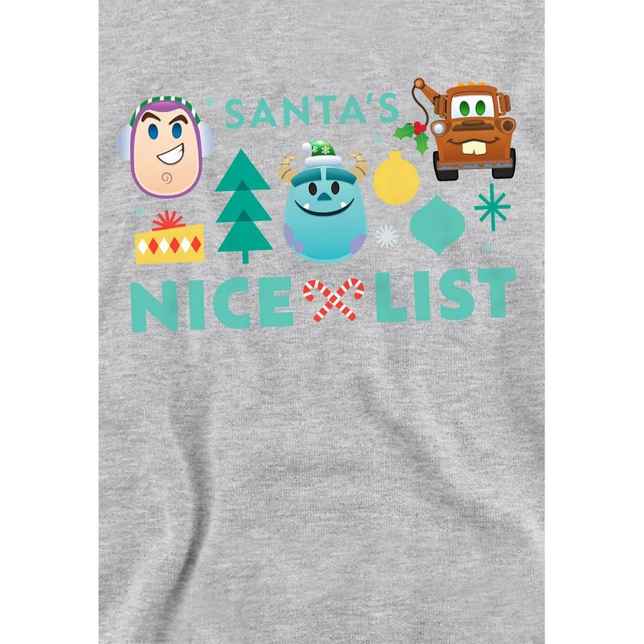 Disney  Sweat À Capuche Noël Santa's Nice List 